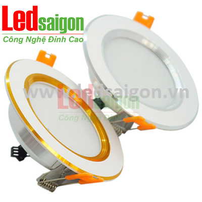 đèn led 7w viền bạc tại Quảng Ngãi