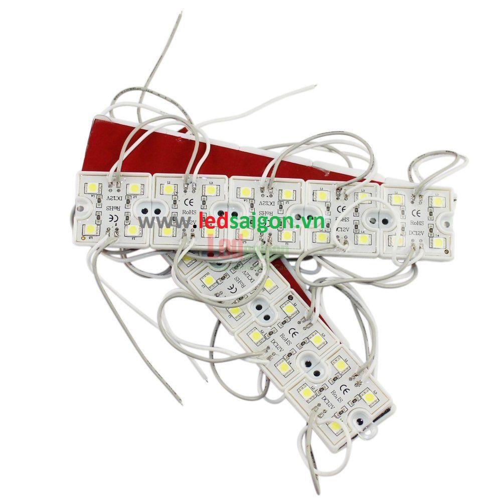 Led module 4 bóng đế nhựa