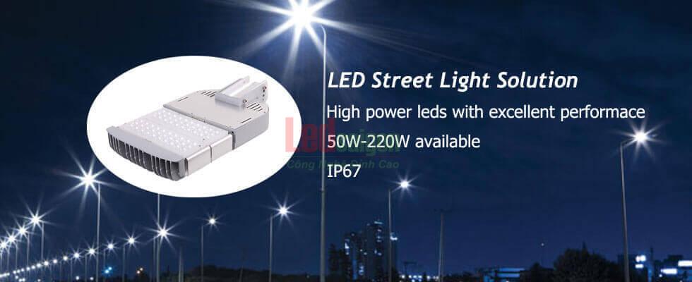 đèn led đường phố 50w