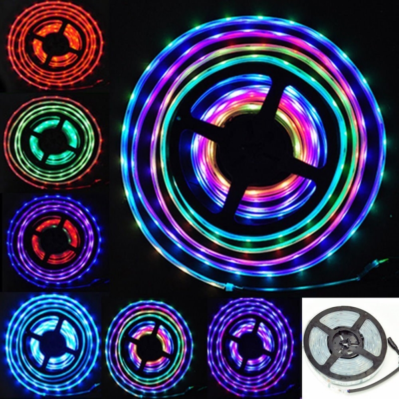 Led dây cuộn 5m full color