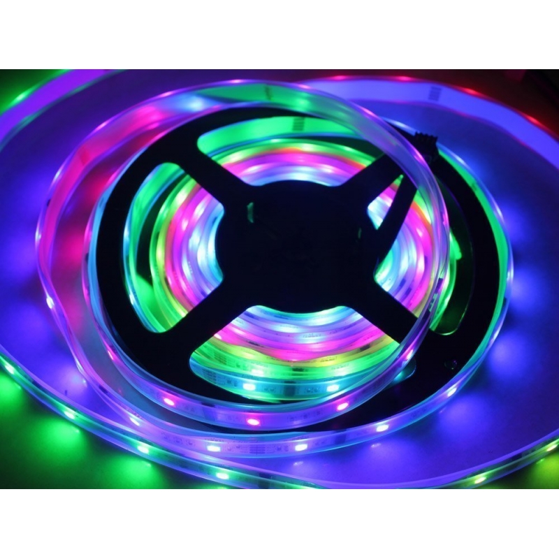 Led dây cuộn 5m full color
