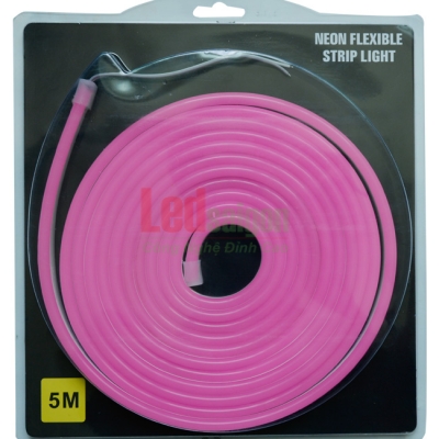 Led Dây Neon Flex 5M màu hồng
