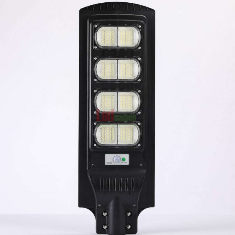 Đèn đường năng lượng mặt trời 120W liền thể giá rẻ, chip Led siêu sáng tiết  kiệm điện bán tại Ledsaigon