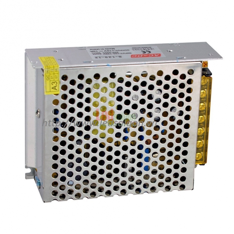 Nguồn 12V-10A Nhỏ