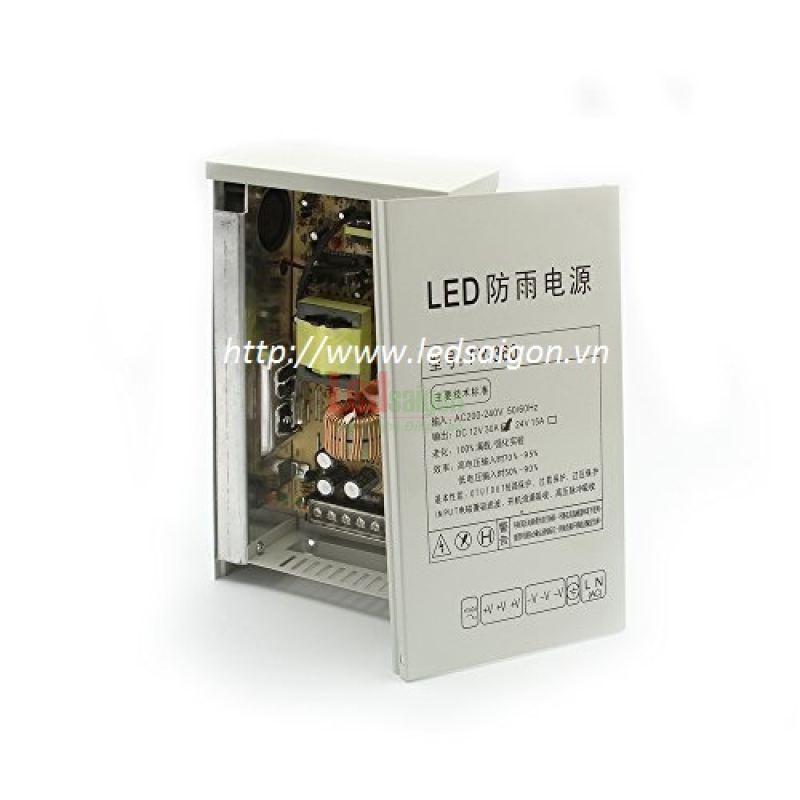 Nguồn 12V-30A Chống Mưa