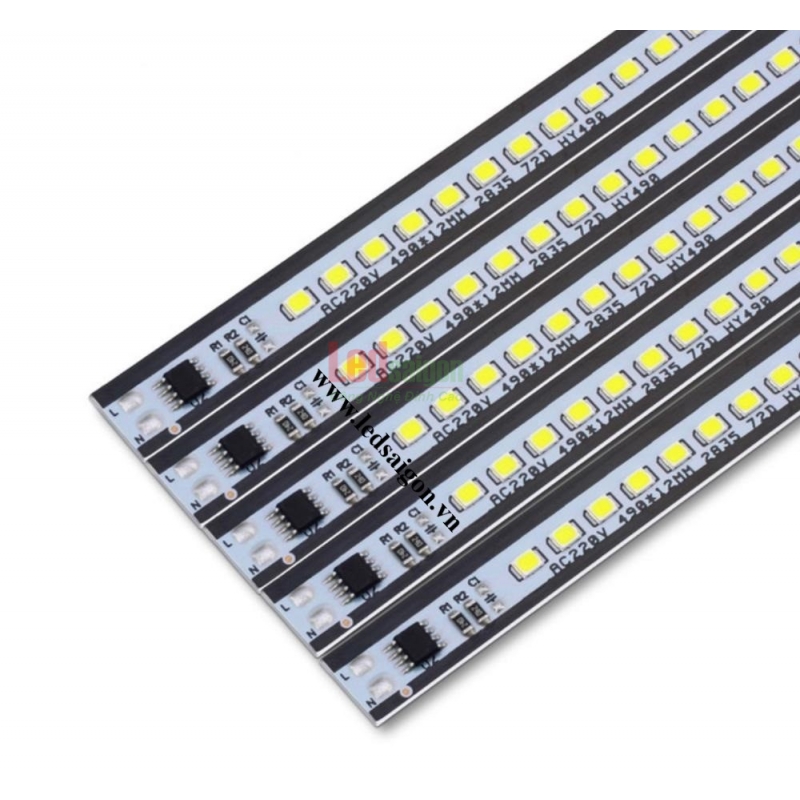 Led Thanh 2835 220V Ánh Sáng Vàng