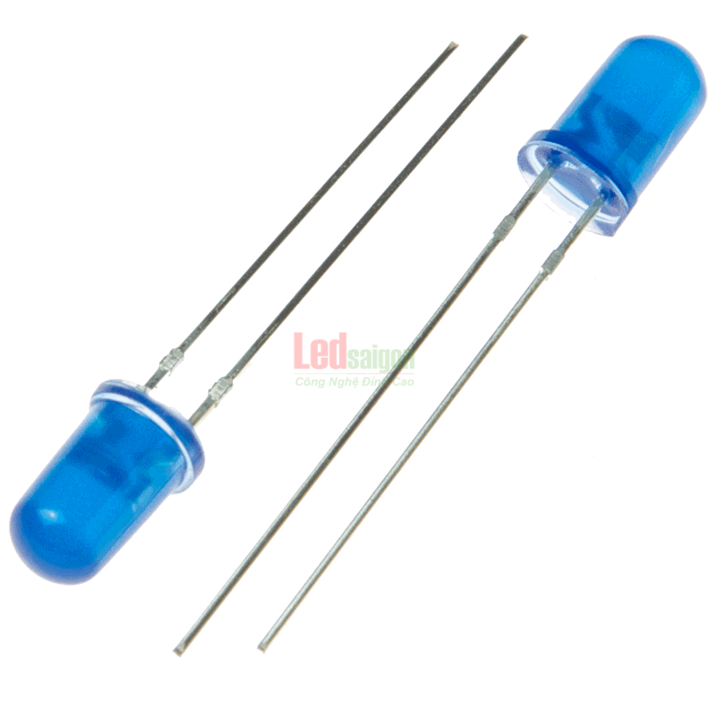 Led 5mm Rời Chân Xanh Dương