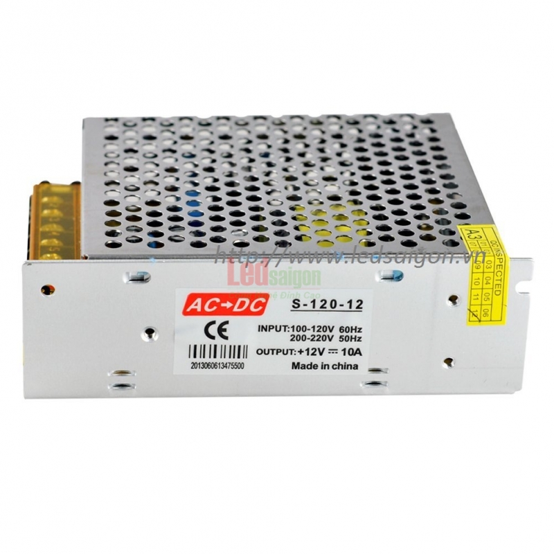 Nguồn 12V-10A Nhỏ