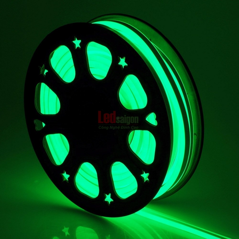 Led Dây Neon Sign 50M 12V Xanh lá