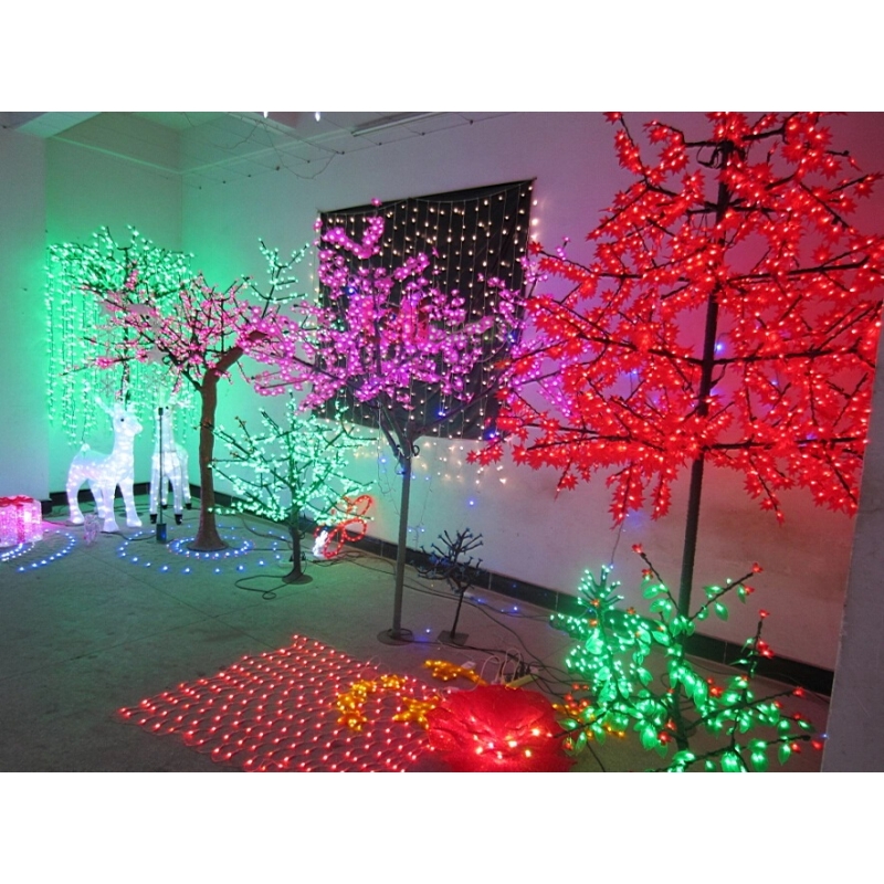 CÂY HOA ĐÈN LED 2M