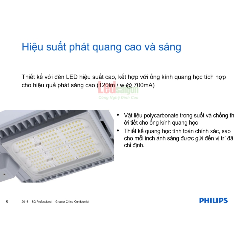 Đèn Đường Philips BRP392 100W 