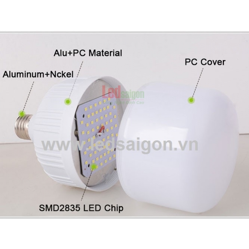 Búp Trụ Kín Nước 50W