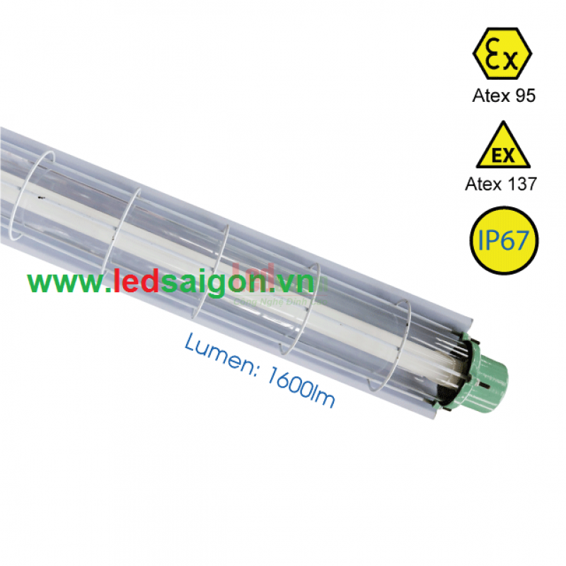 Đèn Chống Cháy Nổ Đơn 18W