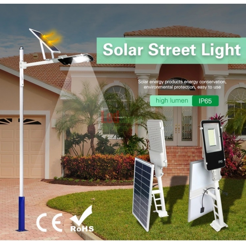 ĐÈN ĐƯỜNG NLMT BÀN CHẢI 100W