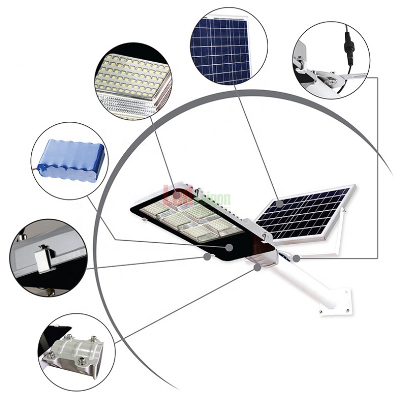 ĐÈN ĐƯỜNG NLMT BÀN CHẢI 400W