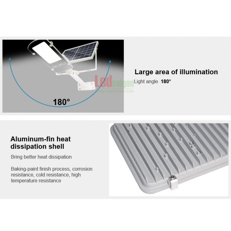 ĐÈN ĐƯỜNG NLMT 100W JD-66100