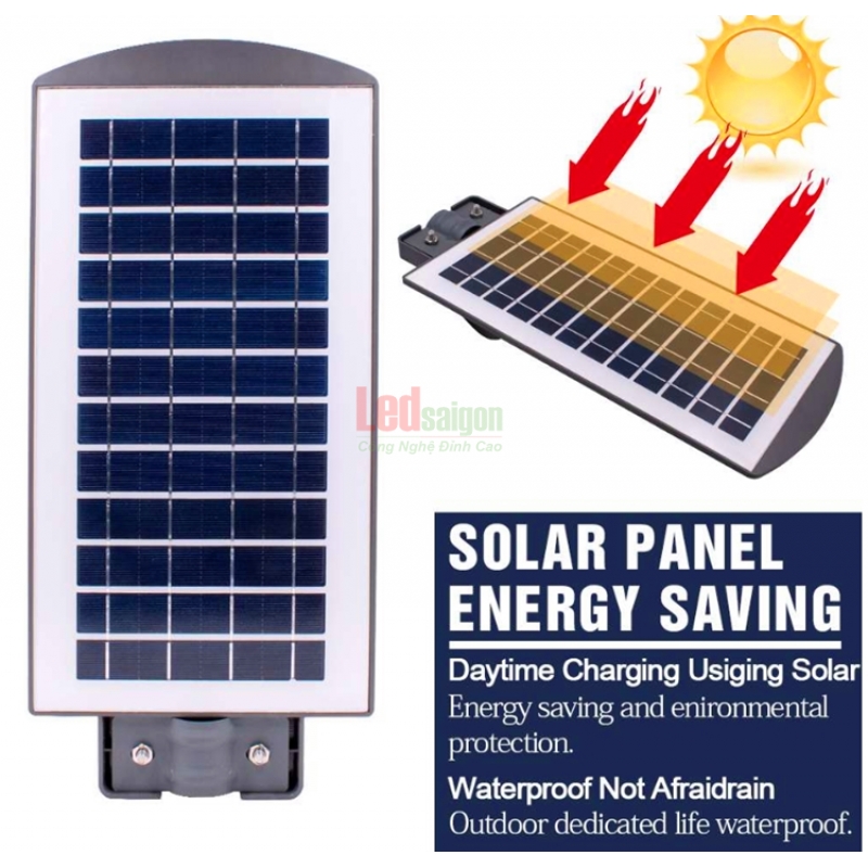 ĐÈN ĐƯỜNG NLMT 60W LIỀN THỂ