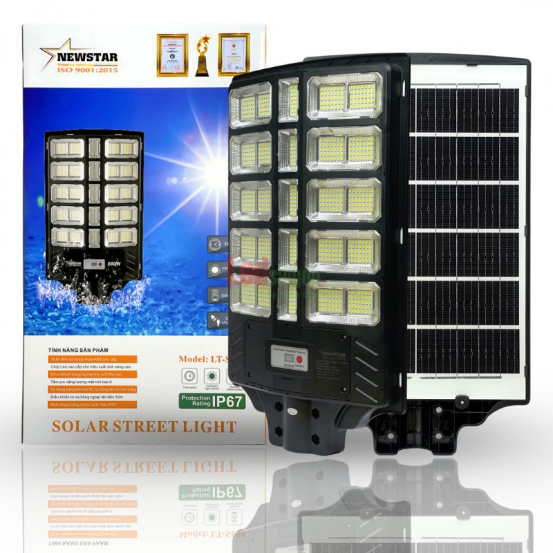 ĐÈN ĐƯỜNG NLMT LIỀN THỂ  LT-S600W