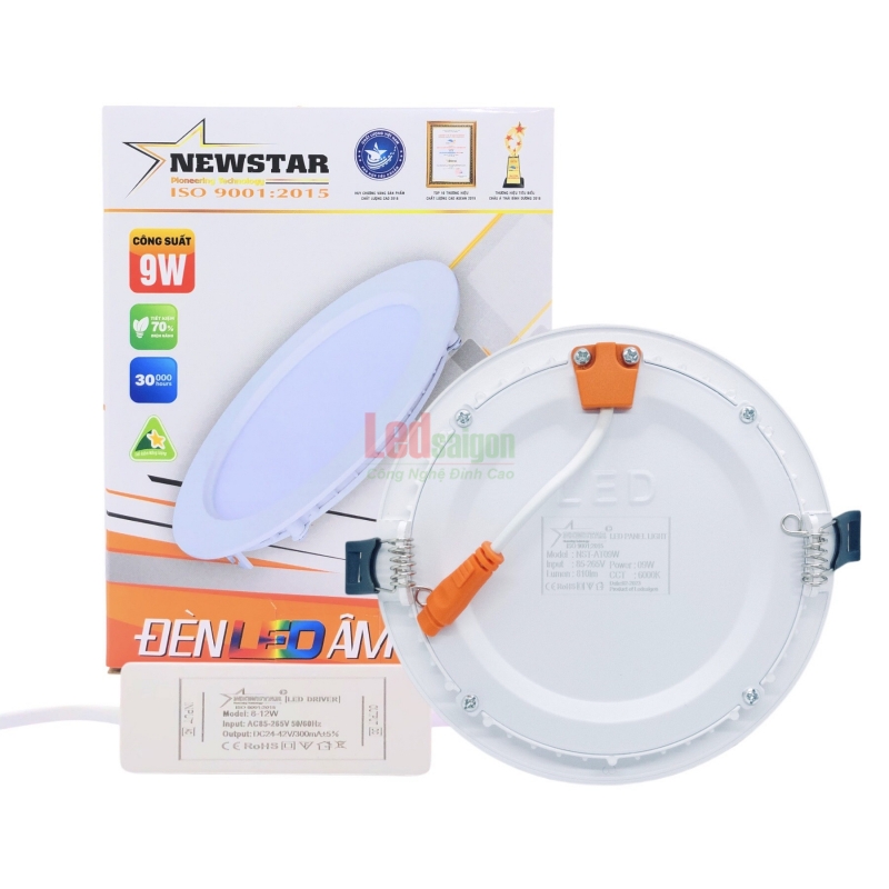 Đèn Âm Trần Siêu Mỏng 9W