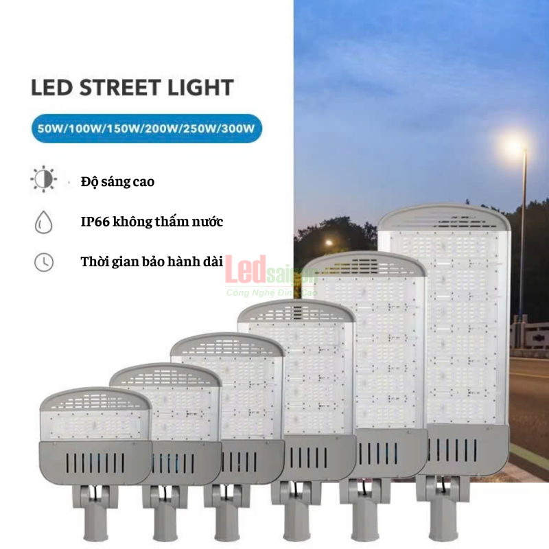 ĐÈN LED ĐƯỜNG PHỐ GTX 150W