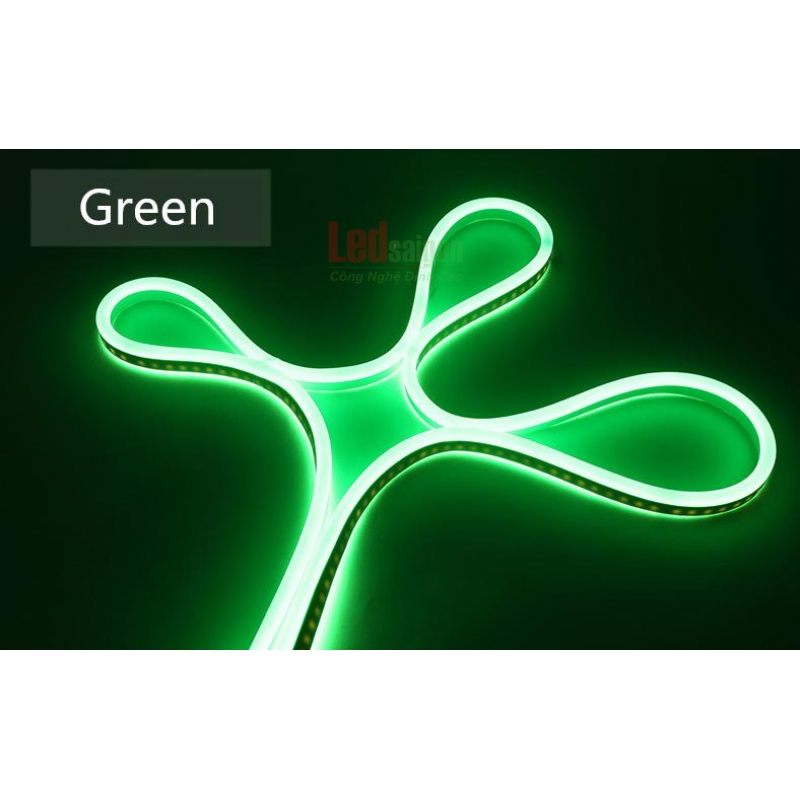 Led dây Neon Sign 100M 12V Xanh Lá