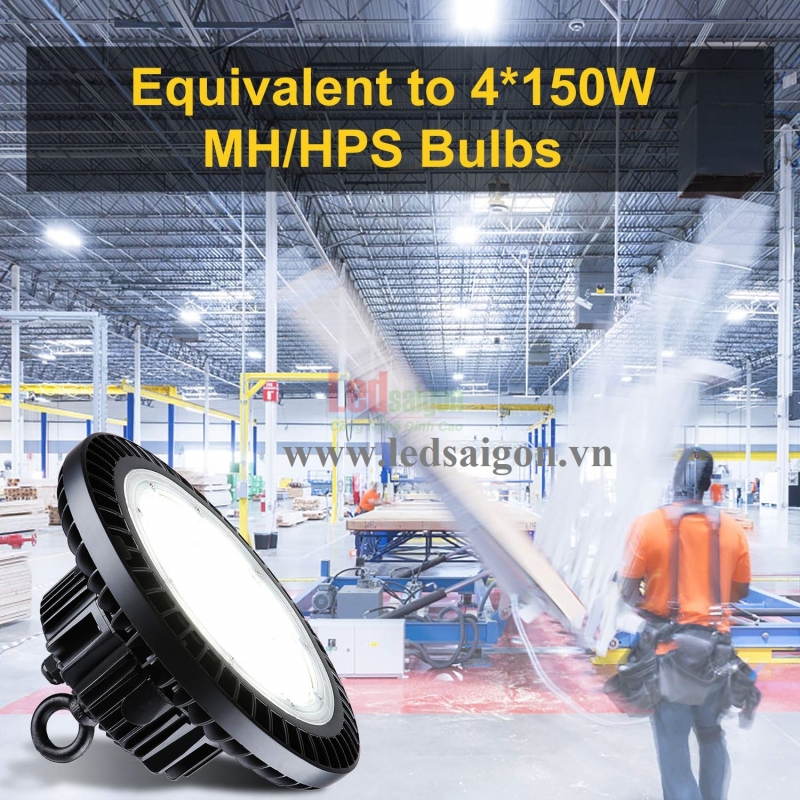Đèn Led UFO Highbay 100W