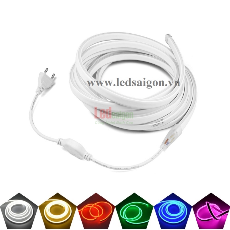  Led Dây Flex Neon 100M Trắng