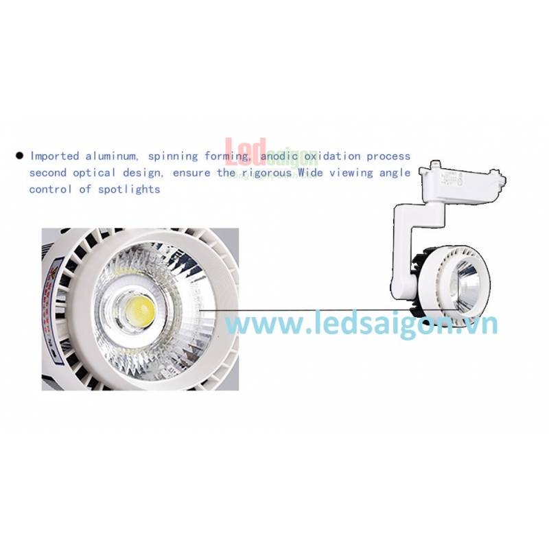 Đèn Rọi Ray COB 20W Tản Nhiệt