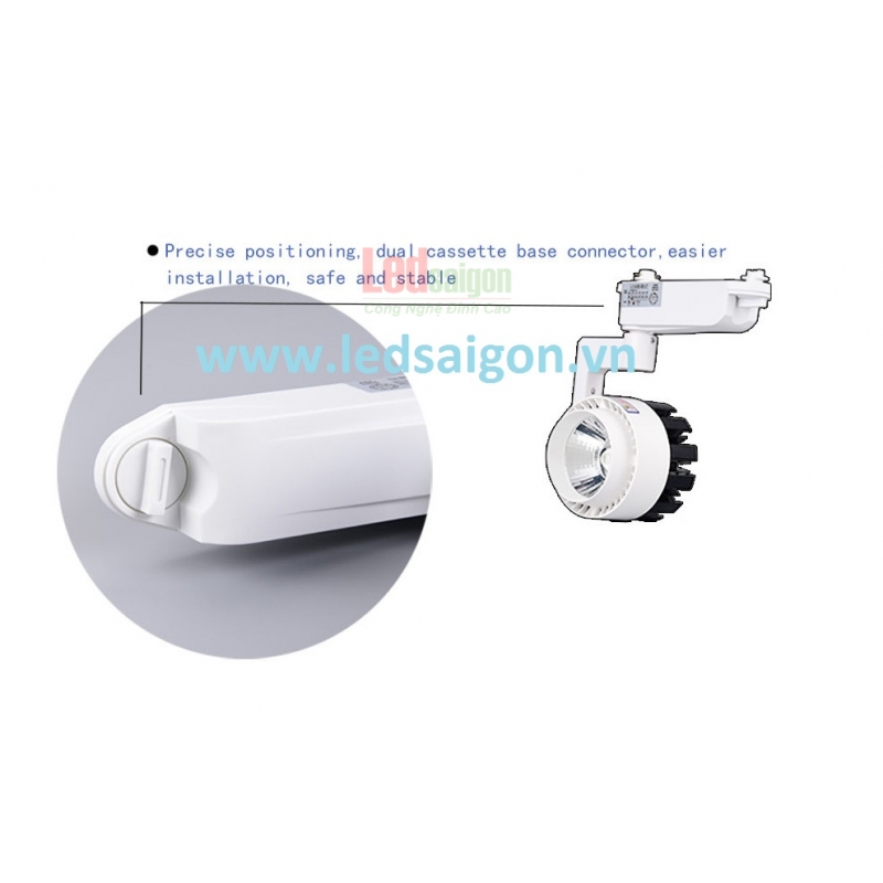 Đèn Rọi Ray COB 20W Tản Nhiệt