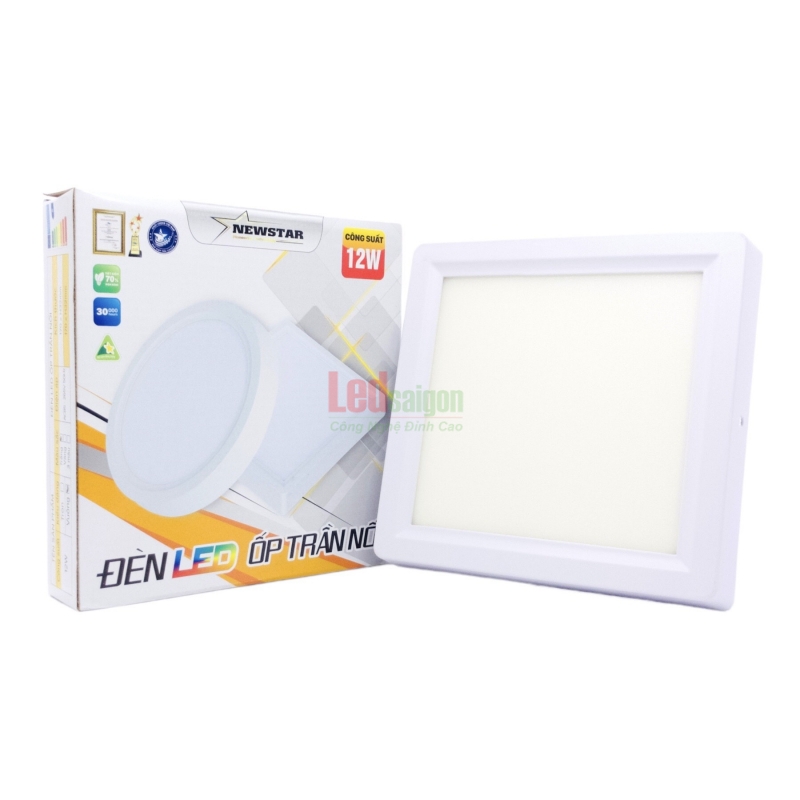 Ốp Trần Nổi Vuông Newstar 12W