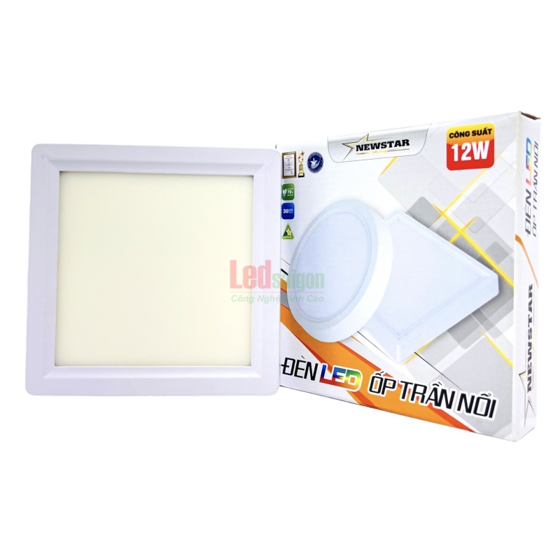 Ốp Trần Nổi Vuông Newstar 12W