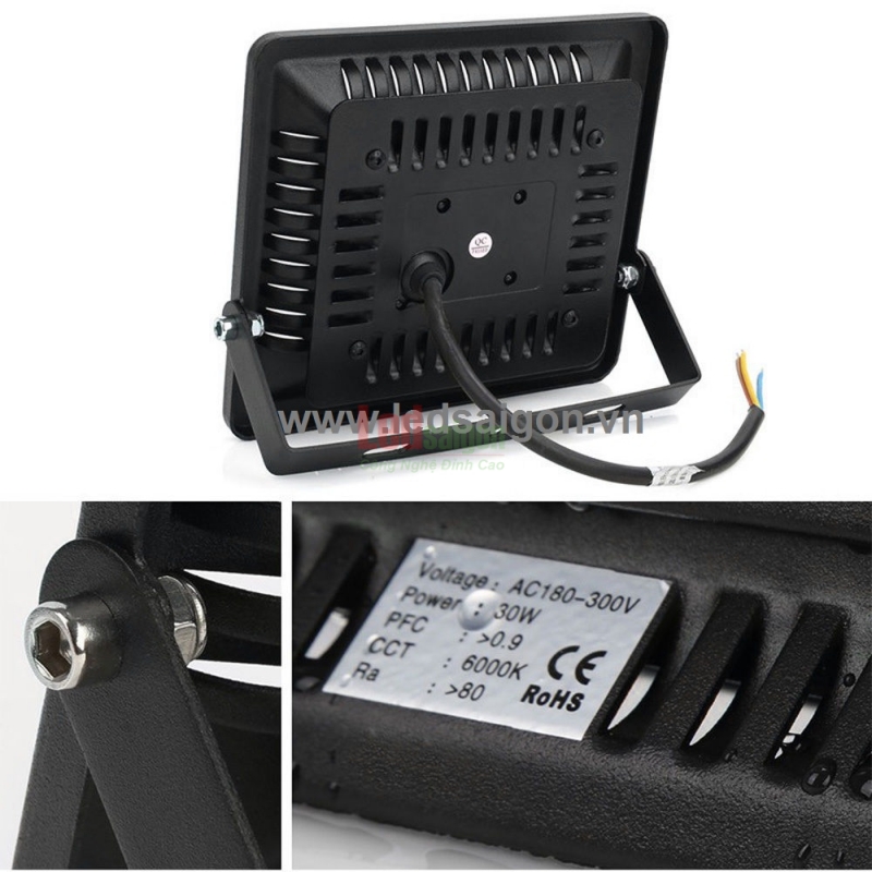 Đèn Pha Siêu Mỏng 30W