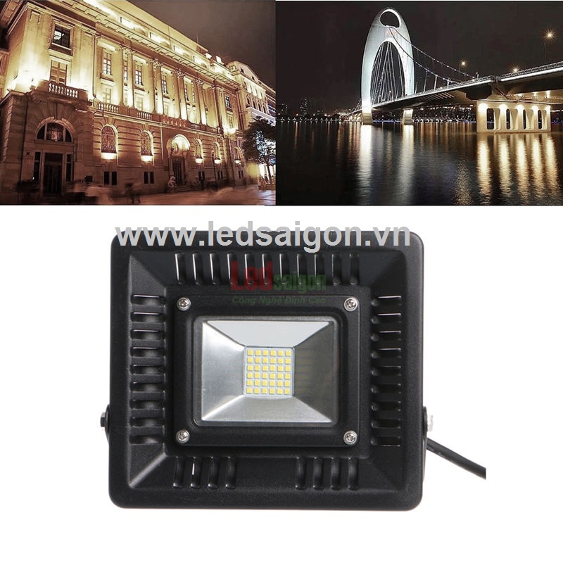 Đèn Pha Led Siêu Mỏng 50W
