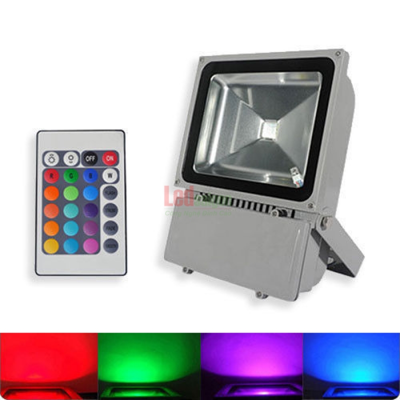 Đèn Pha Led 10W RGB