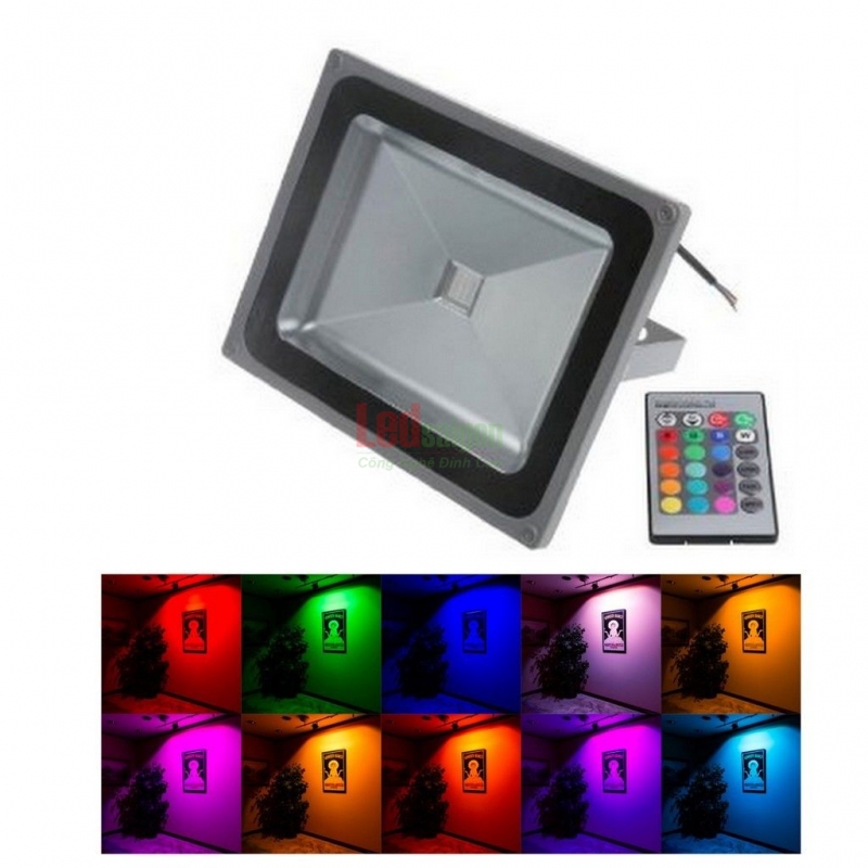 Đèn Pha Led 10W RGB