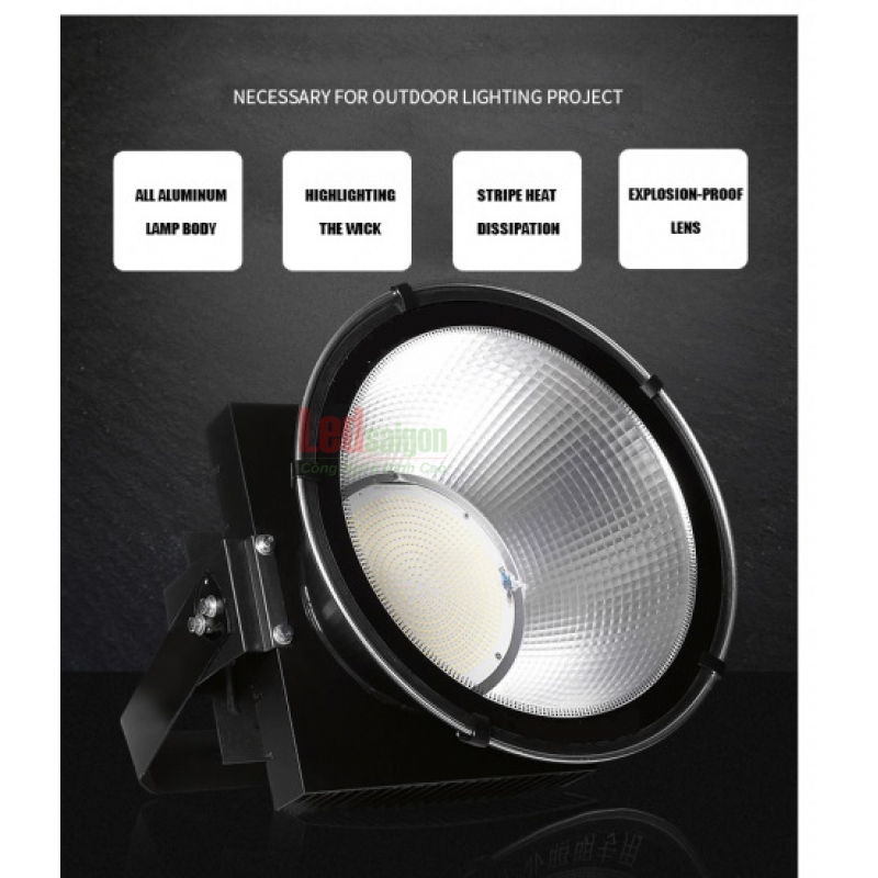 ĐÈN PHA LED CẨU THÁP 600W