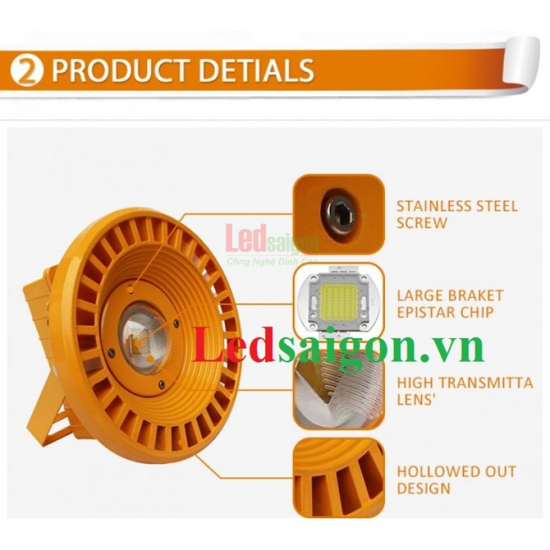 Đèn Pha Chống Nổ 50W