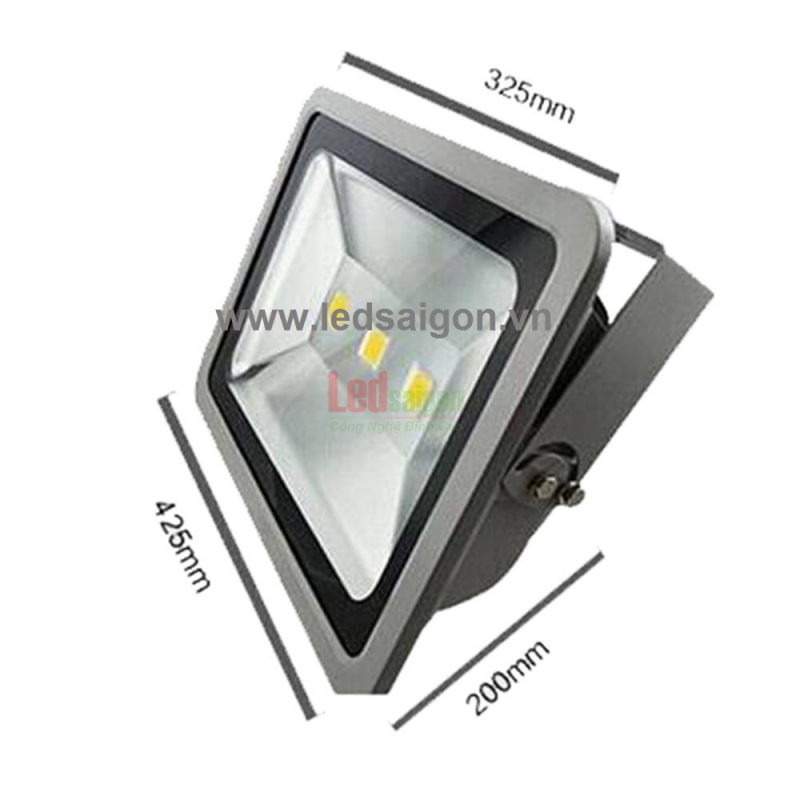 Đèn Pha Led Vỏ Xám 150W