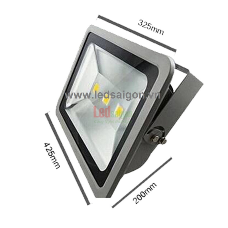Đèn Pha Led Vỏ Xám 150W