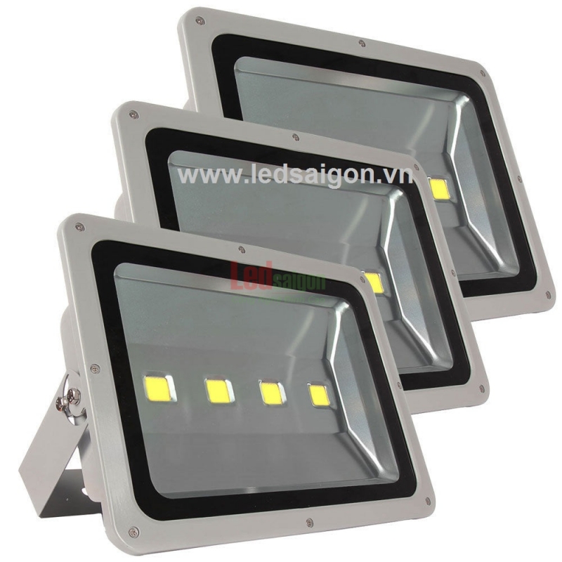 Đèn Pha Led Vỏ Xám  200W