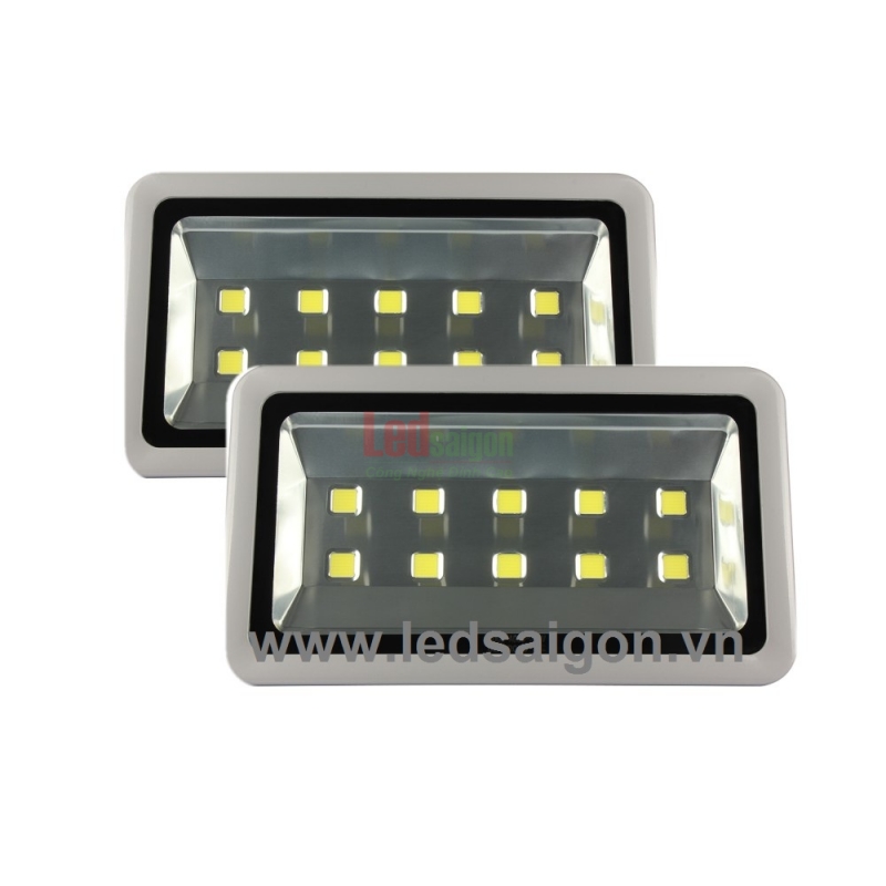 Đèn Pha Led Vỏ Xám 500W