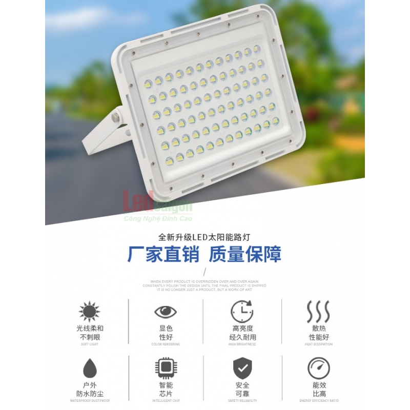 ĐÈN PHA NLMT THẤU KÍNH 100W