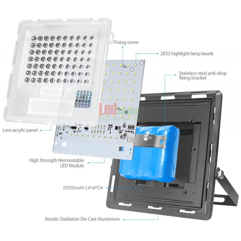ĐÈN PHA NLMT 40W JD-740