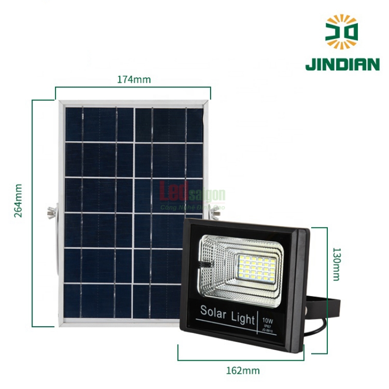 ĐÈN PHA NLMT 10W JD-8810