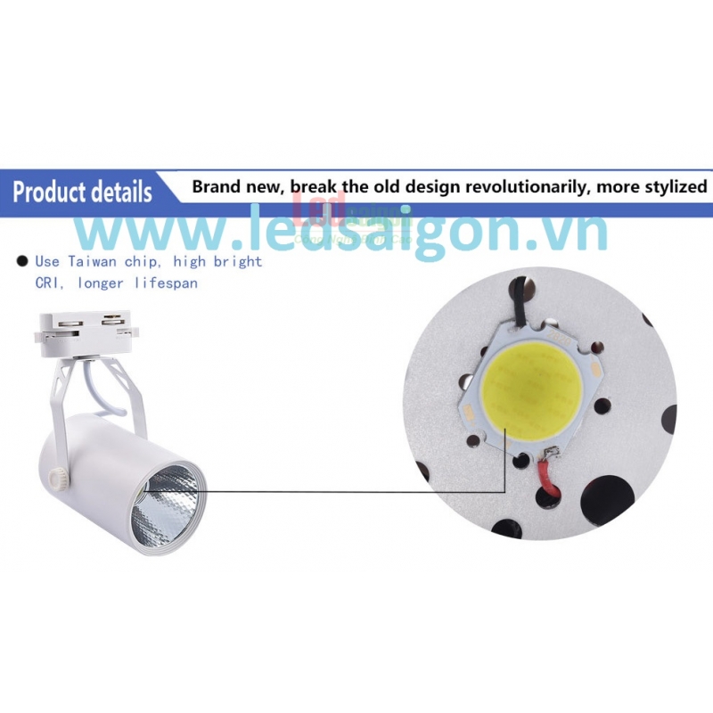 Đèn Led Thanh Ray COB 30W