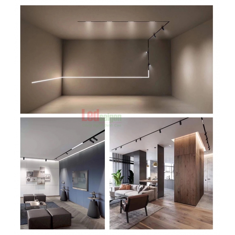 ĐÈN RỌI RAY NAM CHÂM 12W