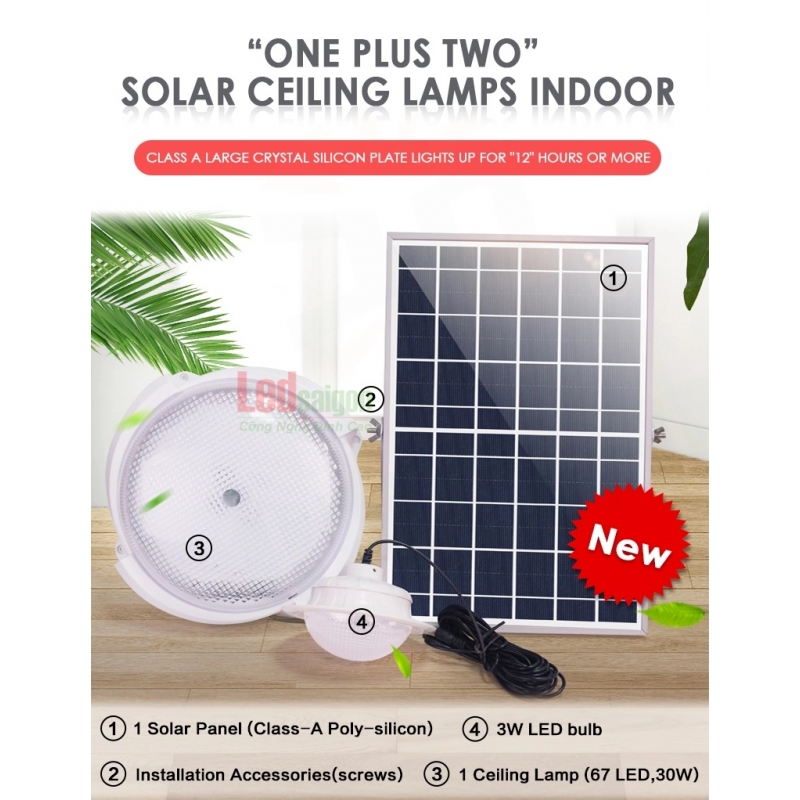 ĐÈN TRẦN NLMT 30W JD-178