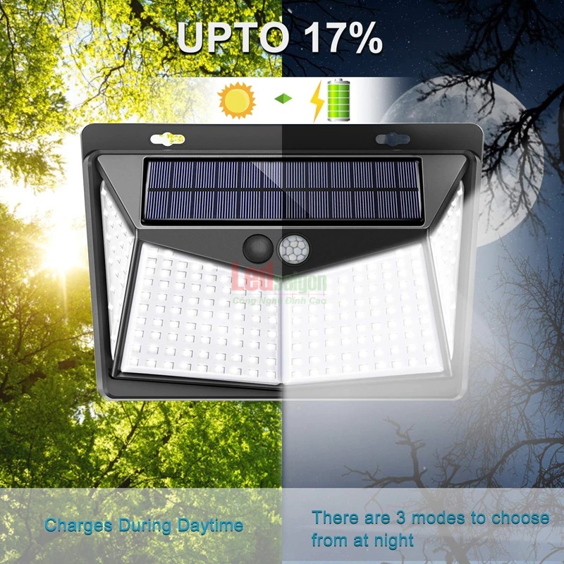 ĐÈN CẢM ỨNG NLMT 100 LED