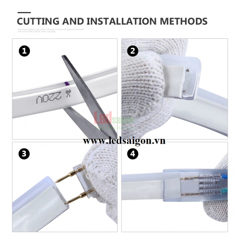  Led Dây Flex Neon 100M Đỏ