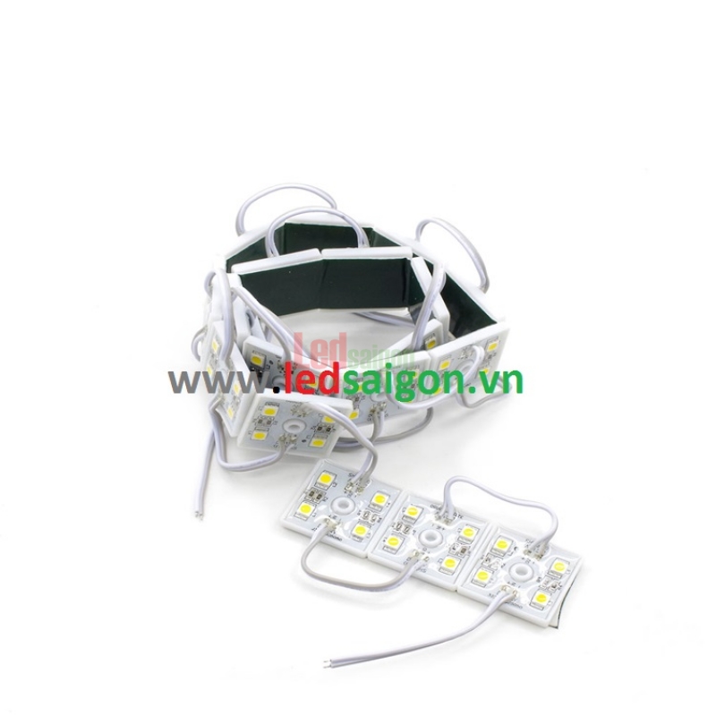 Led Module 4 Bóng Đế Nhựa